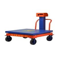 باسکول تره بار دسته دار چرخ دار نیکو