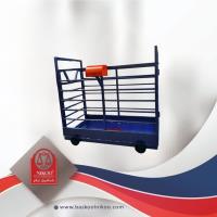 باسکول نیکو مدل 3تن دامکش 200در100 قفسدار با چرخ چدنی